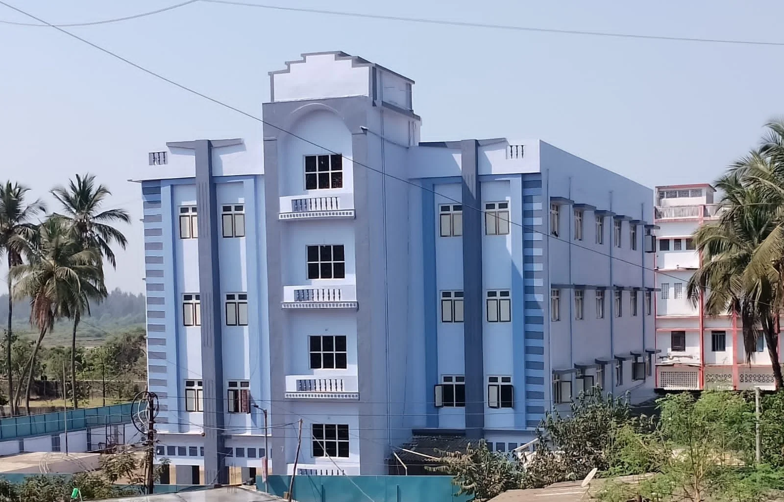 Huzaifa High School and Junior College Building - Bassein Urdu Education Society