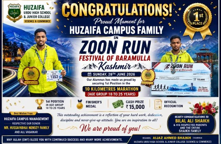 Proud Achievement Report – ZOON RUN Kashmir 2026